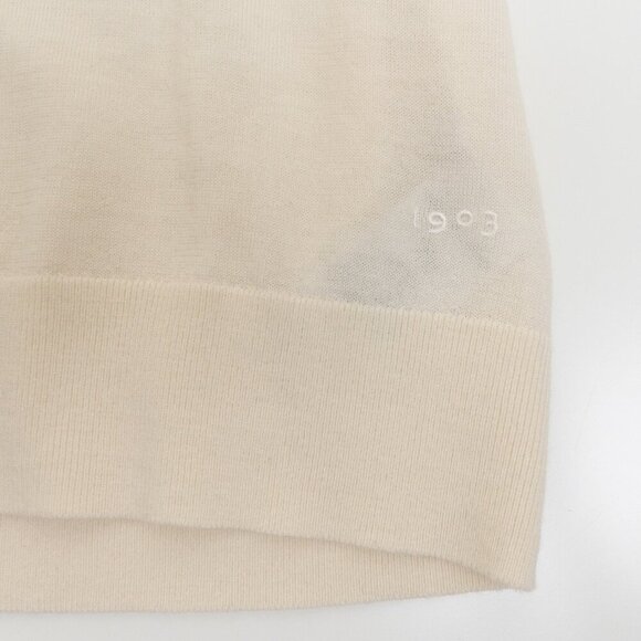 TIGER OF SWEDEN Merino Wool Turtleneck Sweater Nevile Pullover in Ivory Medium - Picture 9 of 16